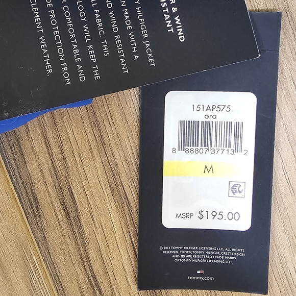 Tommy Hilfiger Half-Zip Water-Repellent Windbreaker - Picture 4 of 15